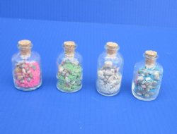 2 ounces Souvenir Bottle of Shells and Sand - <font color=red> Wholesale</font> Case of 192 @ .50 each