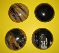 8 inches Genuine Horn Bowls <font color=red> Wholesale</font>  - 7 @ $13.25 each
