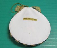 3 inches Seashell Santa Beach Christmas Ornaments <font color=red> Wholesale</font> - 70 @ $1.40 each