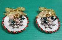 3 inches Sun Shell Beach Themed Ornaments <font color=red> Wholesale </font> - 70 @ $1.40 each