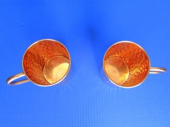 Moscow Mule Hammered Copper Mugs 3 X 4 Inches - 2 @ $15.20 each <font color=red> (CLOSEOUT 2 @  $11.20 EACH)</FONT> 