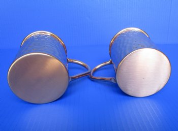 Moscow Mule Hammered Copper Mugs 3 X 4 Inches - 2 @ $15.20 each <font color=red> (CLOSEOUT 2 @  $11.20 EACH)</FONT> 