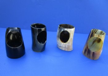 Polished Drinking Horn Stands for 9 to 14 inches Cow Horns  <font color=red> Wholesale</font> - 30 @ $3.35 each