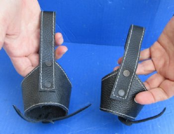 Faux Leather Adjustable Drinking Horn Holsters <font color=red> Wholesale</font> - 25 @ $3.60 each