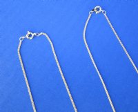 18 inches Electroplated Thin Gold Chain Necklaces<FONT COLOR=RED> Wholesale</font>  for Men and Women for Sale in Bulk - Case of 50 @ $2.25 each
