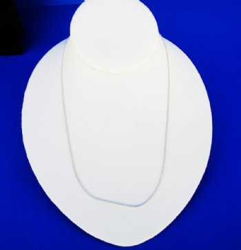 18 inches Electroplated Thin Silver Chains <font color=red> Wholesale</font>  in Buk  - Case of 50 @ $2.25 each