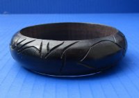 2-7/8 inches Round Carved Wooden Ostrich Egg Stand, Holder for Sale - 2 @ 6.50 each