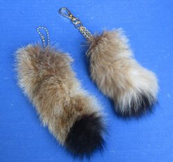 Tanned Canadian Lynx Tail Key Chains for Sale - $11.99 