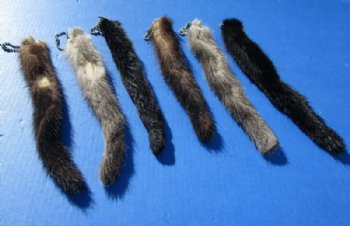 Tanned Female Mink Tails <font color=red> Wholesale</font> - 20 @ $4.65 each