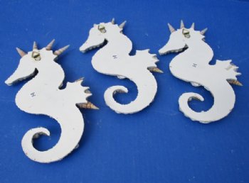 Seashell Seahorse Wall Plaques <font color=red> Wholesale</font> -  Case: 25 @ $3.60 each