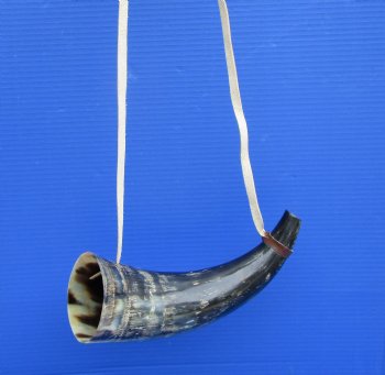 12-3/4 inches Blowing Viking War Horn with Leather Shoulder Strap for $19.99, 