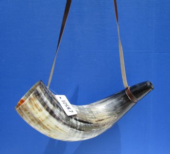 22 inches Extra Large Viking War Horn, Buffalo Blowing Horn with Leather Strap - Buy this one for $39.99