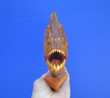 Taxidermy Piranha Fish on Wooden Base (9x5.75) - Buy this for $64.99