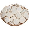 100 pieces 1 to 2 inches Sea Cookies in a 6 inches Wicker Basket for Display and Crafts - Pack of 1 @ $14.99 each