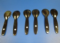 9-1/2 inches  Authentic Buffalo Horn Spoon and Spork Salad Serving Sets - $22.99