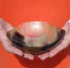 6 inches Buffalo Horn Bowls with Wavy Edge<font color=red> Wholesale</font> - 9 @ $10.75 each