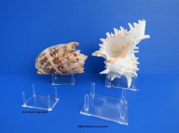 4 leg Acrylic/Plastic Display Stands, 4-1/4 by 3-1/2 inches - 12 @ $3.00 each