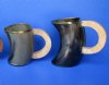 6 inches Horn Mug with Brass Trim - $36.99