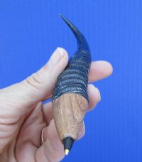 7 inches Genuine Polished Springbok Horn Ink Pen for Sale - Buy this one for $24.99