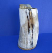 7-3/4 inches Light Colored 20 ounces Buffalo Horn Beer Tankard for Sale - Buy this one for $39.99