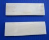 5 by 1-1/2 by 1/4 inches Smooth Polished Buffalo Bone Knife Scales for Sale -  Buy this pair for <font color=red> $19.99</font> Plus $6.50 1st class mail