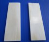 5 by 1-1/2 by 1/4 inches Polished Smooth Buffalo Bone Scales, Slabs for Sale - Buy this pair for <font color=red> $19.99</font> Plus $7.50 1st class mail