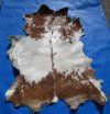 36 by 46 inches Authentic Goat Hide, Rust Brown and White Pattern - Buy this one for $44.99