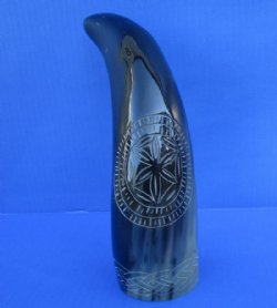 12 inches Engraved Starfish Design with Rope Polished Water Buffalo Horn for Sale  - Buy this one for $25.99