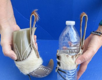 Adjustable Goat Skin Drinking Horn Holsters <font color=red> Wholesale</font> - 20 @ $4.95 each