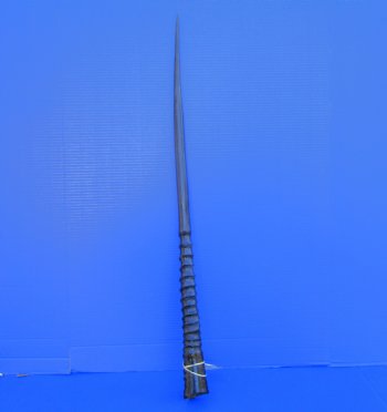 33 inches <font color=red> Polished</font> African Gemsbok , Oryx horn for $44.99