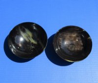 5 inches Round Buffalo Horn Bowls - $10.80 each