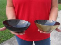 7 inches Round Buffalo Horn Bowl - $12.80 each