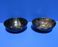 5 inches Round Buffalo Horn Bowls - $10.80 each