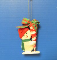 4-1/4 inches Sea Cookie Snowman Christmas Ornament - 10 @ $2.56 each