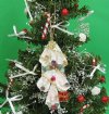 4 inches Seashell Christmas Tree with Gold Garland - 10 @ $2.45 each 