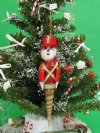 <font color=red> Wholesale</font> 5-1/2 inches long Turritella Shell Toy Soldier Seashell Christmas Ornaments for Sale in Bulk - Case of 50 @ <font color=red> $1.55</font> each