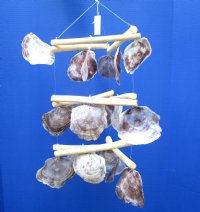 16 inches 3 Layered Triangle Placuna, Saddle Oyster Shell Chandelier - $12.99 
