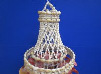 24 inches long Colorful Pecten Nobilis Shell Chandelier, Wind Chime for Sale - Pack of 1 @ $28.99 each