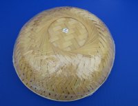 10 inches Round Basket of White Assorted Seashells <font color=red> Wholesale</font> Case: 15 @ $6.10 each