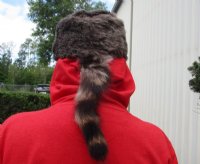 Adult Faux Fur Davy Crocket Hat <FONT COLOR=RED> Wholesale</font> - 9 @ $10.75 each