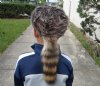 Child's Faux Fur Davy Crocket Hat with Real Raccoon Tail  for $17.99