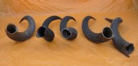 25 to 29 inches Natural Kudu Horns <font color=red>Wholesale</font> - 5 @ $45 each (SHIPS UPS ONLY)