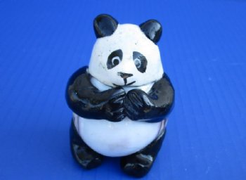 3 inches Tiger Cowry Shell Panda Bear Novelty - 12 @ $3.90 each