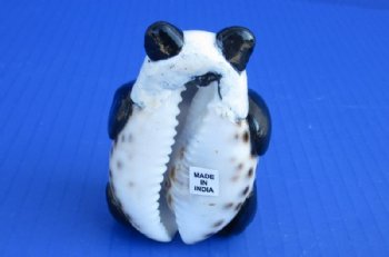 3 inches Tiger Cowrie Sea Shell Panda Bear Novelties <font color=red> Wholesale</font> - 48 @ $2.45 each