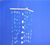 19 inches Hanging Blue Sea Glass with White Shells on Driftwood Wall Decor - Pack of 1 @ $9.99 each Pack of 12 @ $7.95 each