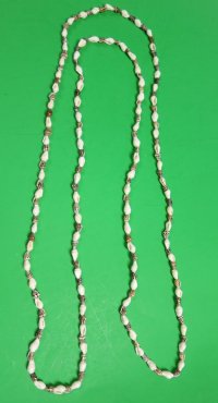 72 inches Shell Leis <font color=red> Wholesale</font>, Extra Long for Double Wrapping - 12 dozen @ $8.40 a dozen (.70 each)