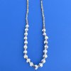 36 inches Shell Leis for Beach, Luau and Pool Parties made out of Real Nassarius Seashells - Pack of 12 @ .75 each; Pack of 10 dozen @ $7.50 a dozen (.63 each)