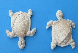 Pearl Abalone Shell Turtle Refrigerator Magnets 3-3/4 inches - 10 @ $2.40 each @ 