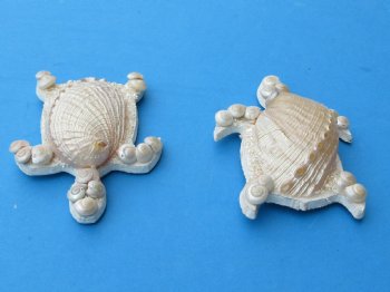 Pearl Abalone Shell Turtle Refrigerator Magnets 3-3/4 inches - 10 @ $2.40 each @ 