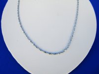 18 inches Electroplated Thin Rope Style Silver Chain Necklaces - 10 for $4.00 each (Plus $7.50 First Class Mail)